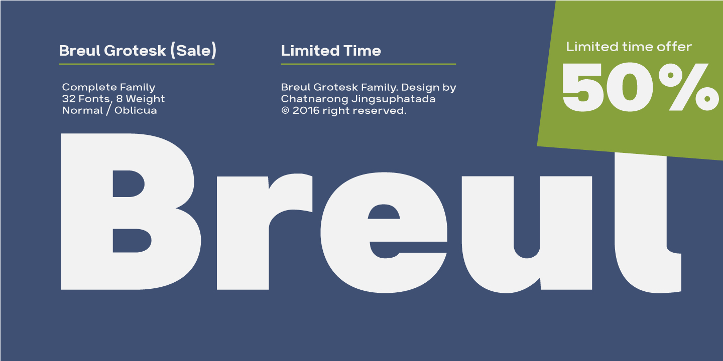 Przykład czcionki Breul Grotesk B Bold Italic